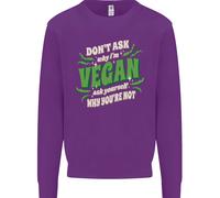 Don'T Ask Why IN per Vegani Bambini Felpa Maglione