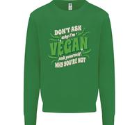 Don'T Ask Why IN per Vegani Bambini Felpa Maglione