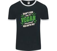 Don'T Ask Why IN per Vegani Uomo Ringer Fotl