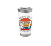 Don't Be A Dumb Bass Bicchiere termico in acciaio inox doppia parete