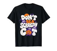 Don't Be a Scaredy Cat Carino Halloween Maglietta