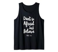 Dont Be Afraid Just Believe Bibbia Verso Signore Dio Gesù Mark Canotta