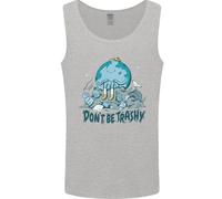 Don'T Be Trashy Climate Change Ambiente Uomo Canotta Maglia