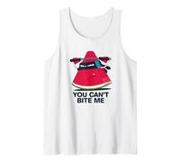 Don't Bite Me Watermelon Funny Fruit Pun Summer Graphic Canotta