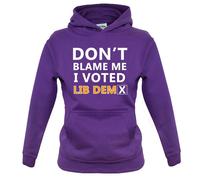 Don'T Blame Me I Votato Lib Dem - Bambini Felpa/Maglione - Dems Davey Politica