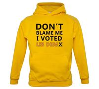 Don'T Blame Me I Votato Lib Dem - Bambini Felpa/Maglione - Dems Davey Politica