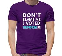 Don'T Blame Me I Votato Reform - T-Shirt - Nigel Festa Farage Regno