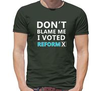 Don'T Blame Me I Votato Reform - T-Shirt - Nigel Festa Farage Regno