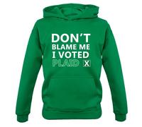 Don'T Blame Me Plaid Cymru - Bambini Felpa/Maglione - Galles Politica Divertente