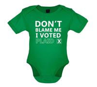 Don'T Blame Me Plaid Cymru - Bambino T-Shirt / Body - Galles Gallese Politica