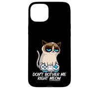 Don't Bother Me Right Meow Funny Sarcastic Gaming Cat Meme Custodia per iPhone 15 Plus
