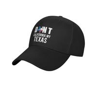 Don't California My Texas Visiera Regolabile Berretto Classico Cappellino Uomo per Amico Pesca attività