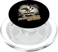 Don't Disturb The Gains - Divertente sollevatore di pesi a forma di oca da palestra PopSockets PopGrip per MagSafe