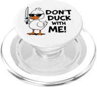 Don't Duck With Me Divertente Anatra Sarcastica PopSockets PopGrip per MagSafe