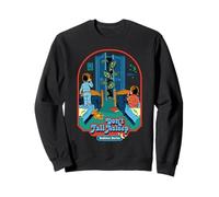Don't Fall Asleep Monsters Retro Vintage Funny Adult Humor Felpa