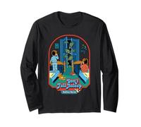 Don't Fall Asleep Monsters Retro Vintage Funny Adult Humor Maglia a Manica