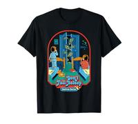 Don't Fall Asleep Monsters Retro Vintage Funny Adult Humor Maglietta