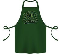 Dont Fare Sh T con il Tuo Batterista Divertente Cotone Grembiule 100% Biologico