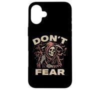 Don't Fear The Reefer Halloween Grim Reaper Divertente Custodia per iPhone 16 Plus
