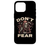 Don't Fear The Reefer Halloween Grim Reaper Divertente Custodia per iPhone 16 Pro Max