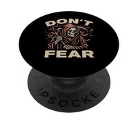 Don't Fear The Reefer Halloween Grim Reaper Divertente PopSockets PopGrip Adesivo