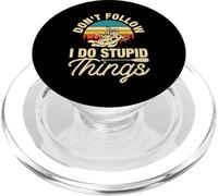 Don't Follow I Do Stupid Things PopSockets PopGrip per MagSafe