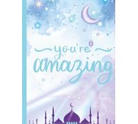 Don't Forget You're Amazing Hardcover Notebook (Blue/Purple): Blank Lined Notebook for Journalling, Lists, Creativity, Notes, Daily Prayer logs, School, Work, Travel