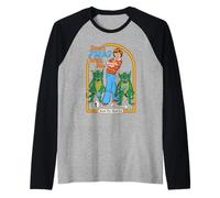 Don't Frig With Me Back Goblin Retro Funny Adult Humor Maglia con Maniche Raglan