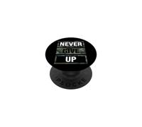 Don't Give Up Illustration Quotes Novelty Graphic Designs PopSockets PopGrip Adesivo