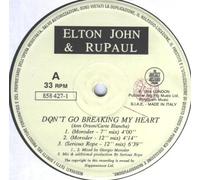 Don't Go Breaking My Heart