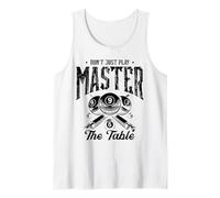 Don't Just Play Master The Table Stecca da Biliardo Biliardo Biliardo Snooker Canotta