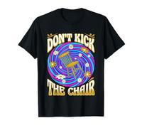 Don't Kick The Chair Retro Anni '70 Psichedelico Time Vortex Maglietta