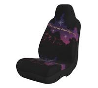Don't Let The Hard Days Win Coprisedile per Auto Set of 2 Coprisedile Lavabile Morbido Protezione per Sedili Autos per Accessori Veicolo SUV