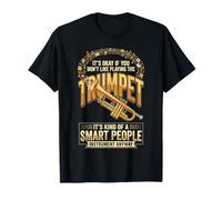 Don't Make Me Empty My Spit Valve On You Funny Trumpet Maglietta