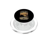 Don't Make Me Empty My Spit Valve On You Funny Trumpet PopSockets PopGrip per MagSafe