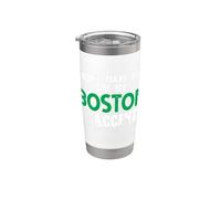 Don't Make Me Use My Boston Accent Funny Daying Bicchiere termico in acciaio inox doppia parete