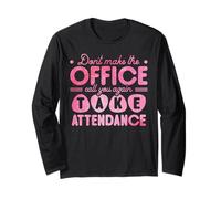 Don't Make The Office Call You Again Take Attendance Maglia a Manica