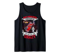 Don't Mess with Firefighter Fireman Firefighters Lovers Canotta