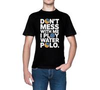 Dont Mess with Me I Play Water Polo Glass Beer Mug Cup