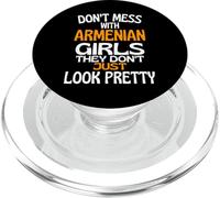 Dont Mess With Pretty Armenia Girls Funny Armenia Citazione PopSockets PopGrip per MagSafe