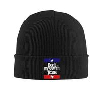 Dont Mess with Texas Unisex Berretto Beanie in Maglia Comodo Watch cap Leggero Berretto Invernale per All'Aperto Tutte Le Stagioni Corsa