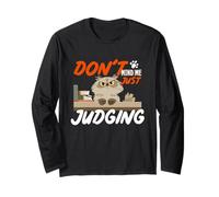 Don't Mind Me Just Judging Maglia a Manica