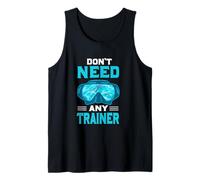 Don't Need Any Trainer Funny Scuba Dive Diver Diving Canotta
