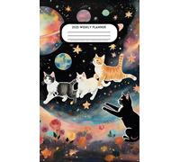 Don't Panic! - 2025 a5 slim Monthly and weekly planner: a5 slim size 130x210 mm - Monthly and weekly notebook with notes pages