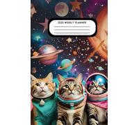 Don't Panic! - 2025 a5 slim Monthly and weekly planner: a5 slim size 130x210 mm - Monthly and weekly notebook with notes pages
