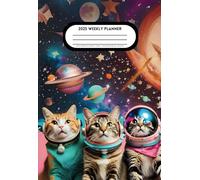 Don't Panic! - 2025 a6 Monthly and weekly planner: a6 size 105x153 mm - Monthly and weekly notebook with notes pages