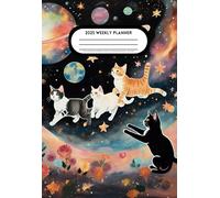 Don't Panic! - 2025 a6 Monthly and weekly planner: a6 size 105x153 mm - Monthly and weekly notebook with notes pages