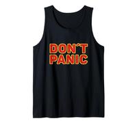 Don't Panic Vintage, Sarcastico per Evitare Il panico Canotta
