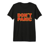 Don't Panic Vintage, Sarcastico per Evitare Il panico Maglietta Premium