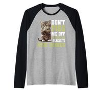 Don't Piss Me Off I'm Out Of Places To Hide Bodies - Maglia con Maniche Raglan